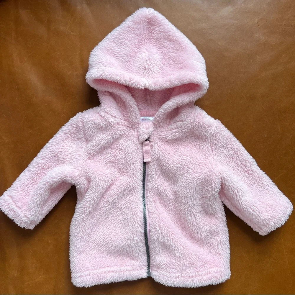 HANNA ANDERSSON Baby Pink Jacket, 3-6mo